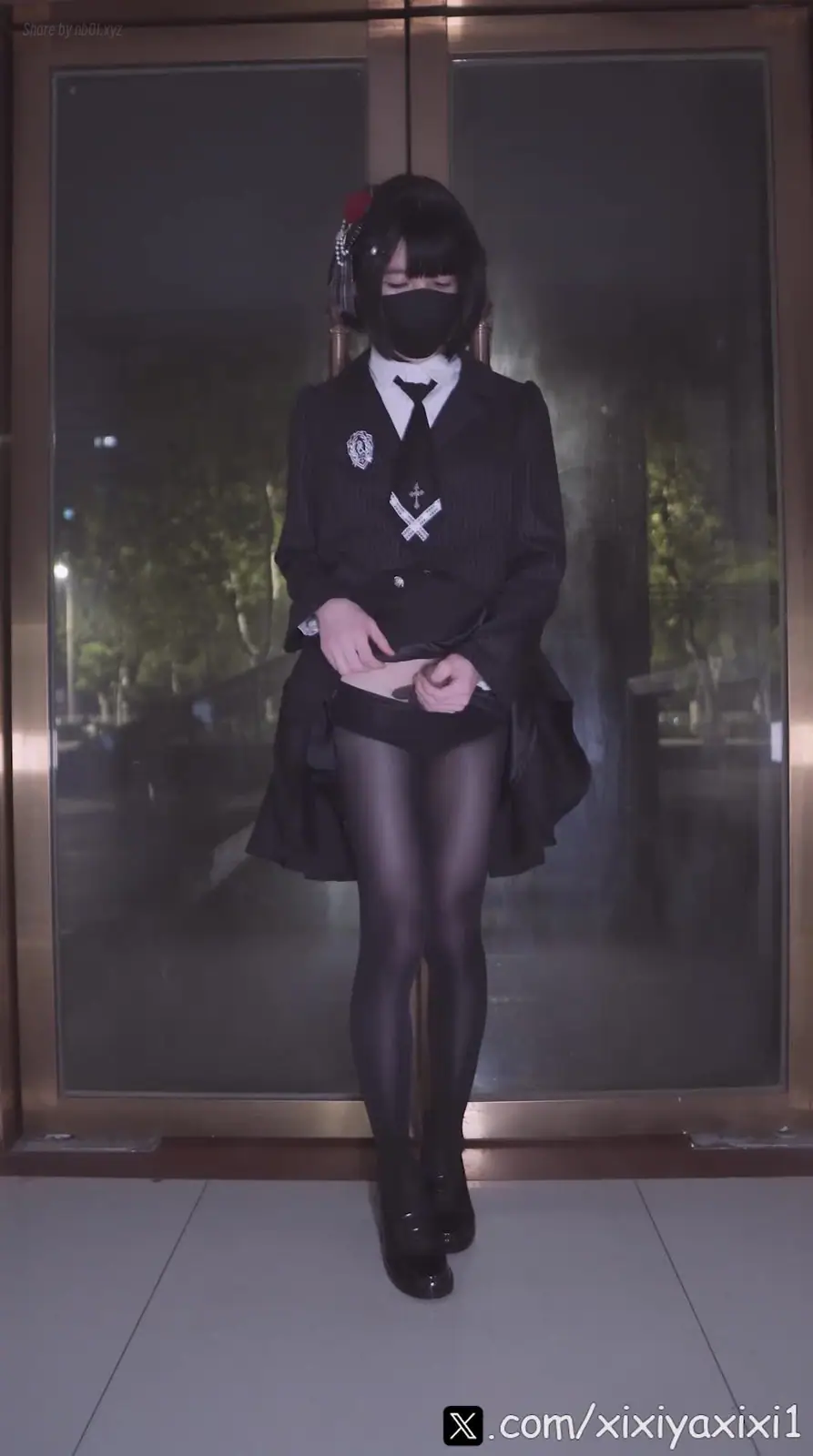 曦曦呀曦曦(@xixiyaxixi) - T041 黑灰学院西服裙 在公寓_Blazer dress apartment(7P+1V_309.1M) 曦曦呀曦曦(@xixiyaxixi) - T041 黑灰学院西服裙 在公寓_Blazer dr...