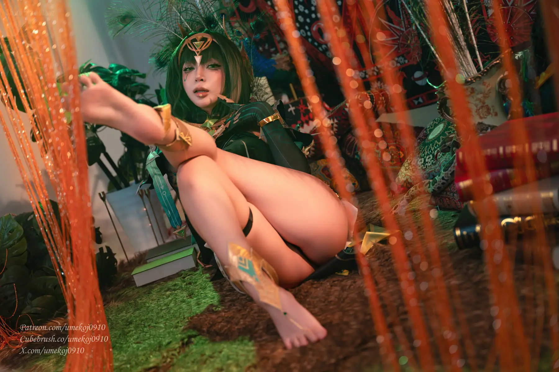 UmekoJ - Nefer 「Genshin Impact」(92P+10V_1.1G) UmekoJ - Nefer 「Genshin Impact」(92P+10V_1.1G)_nb01.xyz_0088 图片7